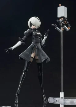 BANDAI S.H.Figuarts NieR:Automata Ver1.1a 2B Action Figure JAPAN OFFICIAL