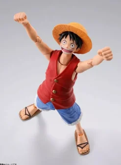 BANDAI S.H.Figuarts ONE PIECE Romance Dawn Monkey D. Luffy Action Figure JAPAN