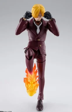 BANDAI S.H.Figuarts One Piece Invasion of Onigashima Sanji Action Figure JAPAN