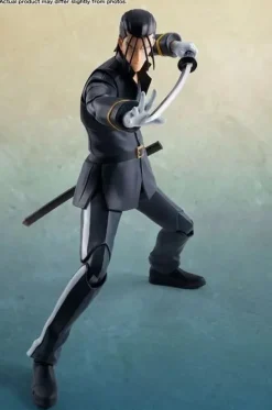 BANDAI S.H.Figuarts Rurouni Kenshin Hajime Saito Action Figure JAPAN OFFICIAL