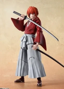 BANDAI S.H.Figuarts Rurouni Kenshin Kenshin Himura Action Figure JAPAN OFFICIAL