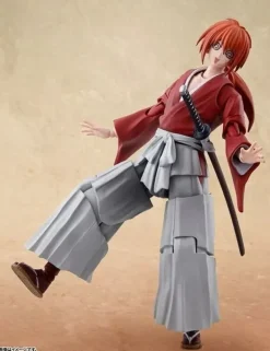 BANDAI S.H.Figuarts Rurouni Kenshin Kenshin Himura Action Figure JAPAN OFFICIAL