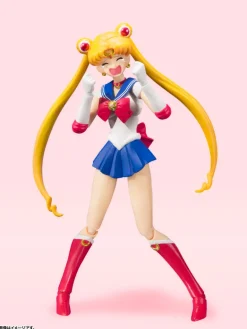 BANDAI S.H.Figuarts Sailor Moon Animation Color Edition Action Figure JAPAN