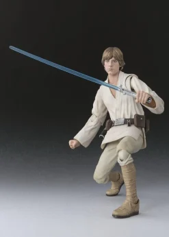 BANDAI S.H.Figuarts Star Wars A NEW HOPE Luke Skywalker Action Figure JAPAN