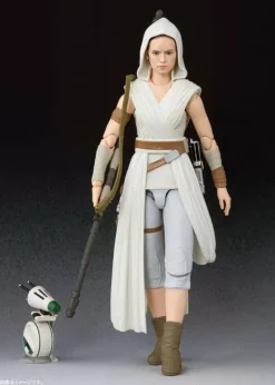 BANDAI S.H.Figuarts STAR WARS: The Rise of Skywalker Rey & D-O Action Figure