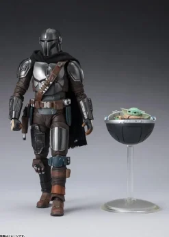 BANDAI S.H.Figuarts STAR WARS The Mandalorian Mandalorian & Grogu Action Figure
