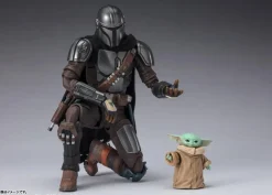 BANDAI S.H.Figuarts STAR WARS The Mandalorian Mandalorian & Grogu Action Figure