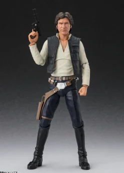 BANDAI S.H.Figuarts Star Wars A New Hope Han Solo Classic Ver. Action Figure