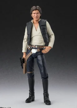 BANDAI S.H.Figuarts Star Wars A New Hope Han Solo Classic Ver. Action Figure