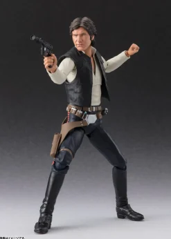 BANDAI S.H.Figuarts Star Wars A New Hope Han Solo Classic Ver. Action Figure