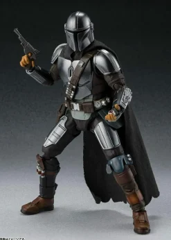 BANDAI S.H.Figuarts Star Wars THE Mandalorian Din Djarin Action Figure JAPAN