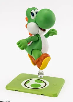 BANDAI S.H.Figuarts Super Mario Yoshi Action Figure JAPAN OFFICIAL