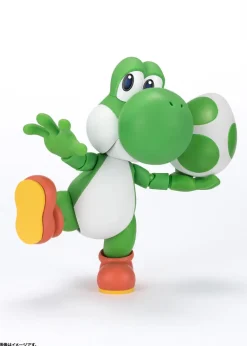 BANDAI S.H.Figuarts Super Mario Yoshi Action Figure JAPAN OFFICIAL