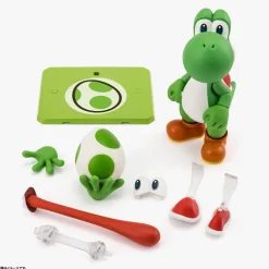 BANDAI S.H.Figuarts Super Mario Yoshi Action Figure JAPAN OFFICIAL