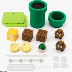 BANDAI S.H.Figuarts Super Mario Super Mario Play Set Figure JAPAN OFFICIAL