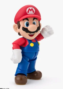 BANDAI S.H.Figuarts Super Mario Mario Action Figure JAPAN OFFICIAL
