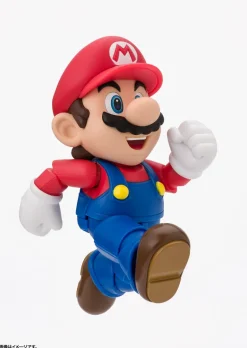 BANDAI S.H.Figuarts Super Mario Mario Action Figure JAPAN OFFICIAL