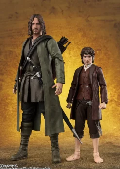 BANDAI S.H.Figuarts The Lord of the Rings Frodo Baggins & Gollum Action Figure