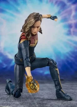 BANDAI S.H.Figuarts The Marvels Captain Marvel Action Figure JAPAN OFFICIAL