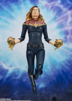 BANDAI S.H.Figuarts The Marvels Captain Marvel Action Figure JAPAN OFFICIAL