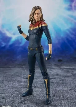 BANDAI S.H.Figuarts The Marvels Captain Marvel Action Figure JAPAN OFFICIAL