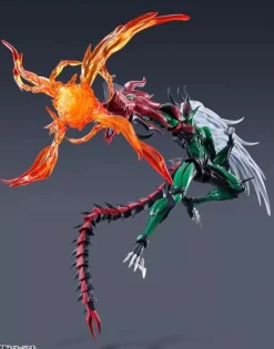 BANDAI S.H.MonsterArts Yu-Gi-Oh! Duel Monsters GX Flame Wingman Action Figure