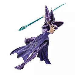 BANDAI S.H.MonsterArts Yu-Gi-Oh! Duel Monsters Dark Magician Action Figure JAPAN