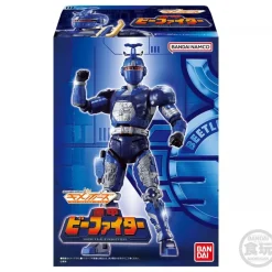 BANDAI SMP Kit Makes Pose Power Rangers Juukou B-Fighter Blue Beet Action Figure