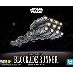 BANDAI Star Wars Vehicle Model 014 Blockade Runner Model Kit JAPAN OFFICIAL