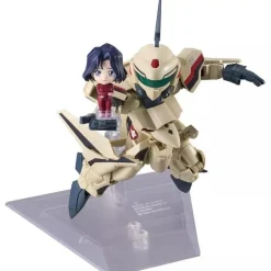 BANDAI Tiny Session Macross Plus YF-19 with Myung Fang Lone Action Figure JAPAN