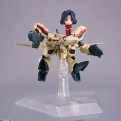 BANDAI Tiny Session Macross Plus YF-19 with Myung Fang Lone Action Figure JAPAN