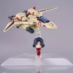 BANDAI Tiny Session Macross Plus YF-19 with Myung Fang Lone Action Figure JAPAN