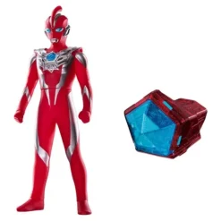 BANDAI Ultraman Omega Soft Vinyl Figure & Meteor Starter Set JAPAN OFFICIAL