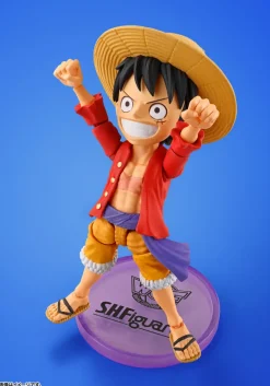 BANDAI World Collectable Figure x S.H.Figuarts ONE PIECE Monkey D. Luffy JAPAN