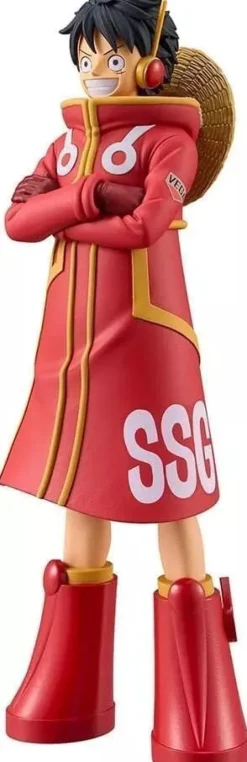 Banpresto DXF The Grandline Series Monkey D Luffy Egg Head Figure JAPAN OFFICIAL