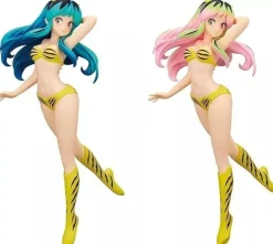 Banpresto Glitter & Glamours Urusei Yatsura Lum II Figure set of 2 JAPAN