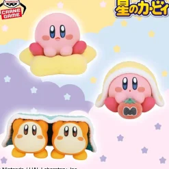 Banpresto Kirby of the Stars Fluffy Puffy Mine Break with Kirby Figure Set of 3