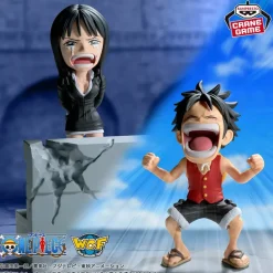 Banpresto One Piece World Collectable Figure Log Stories Luffy & Robin JAPAN