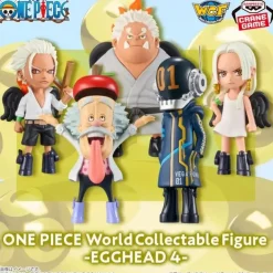Banpresto One Piece World Collectable Figure Egg Head vol.4 Set of 5 JAPAN