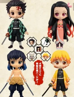 Banpresto Q Posket petit Demon Slayer Jump Comics Vol.23 Ver. Set of 4 Figure