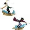Banpresto Senkou Zekkei One Piece Zoro & Dracule Mihawk Figure Set of 2 JAPAN