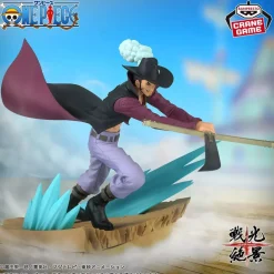 Banpresto Senkou Zekkei One Piece Zoro & Dracule Mihawk Figure Set of 2 JAPAN