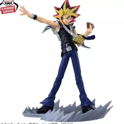 Banpresto Senkou Zekkei Yu-Gi-Oh Yami Yugi & Black Magician Girl Figure Set of 2
