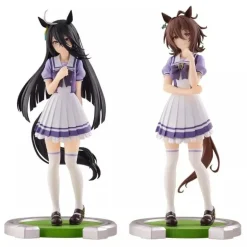 Banpresto Uma Musume Pretty Derby Manhattan Cafe & Agnes Tachyon Figure Set of 2