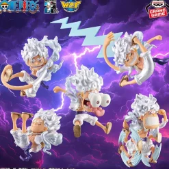 Banpresto World Collectable Figure One Piece Luffy Gear5 Metallic Ver Set of 5