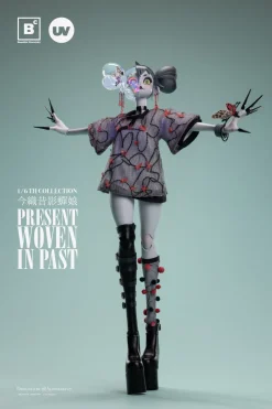 Beautiful Chemistry x 127 WOVEN IN PAST Biwa Hagoromo Musume 1/6 Action Figure