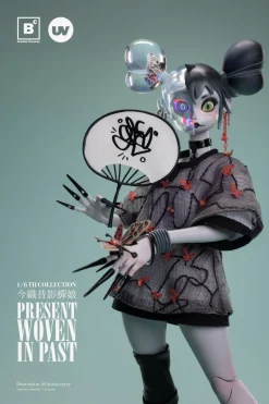 Beautiful Chemistry x 127 WOVEN IN PAST Biwa Hagoromo Musume 1/6 Action Figure