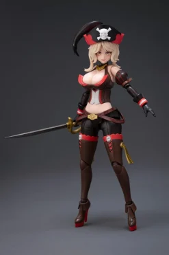 Boarder Model Snap Kit Pirate Captain Queen Anne Model Kit 1/12 JAPAN OFFICIAL