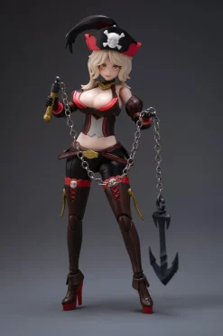 Boarder Model Snap Kit Pirate Captain Queen Anne Model Kit 1/12 JAPAN OFFICIAL