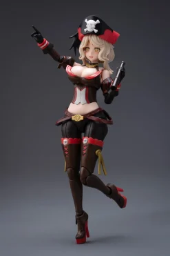 Boarder Model Snap Kit Pirate Captain Queen Anne Model Kit 1/12 JAPAN OFFICIAL